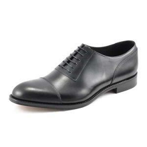 Churchill Black Leather Shoes